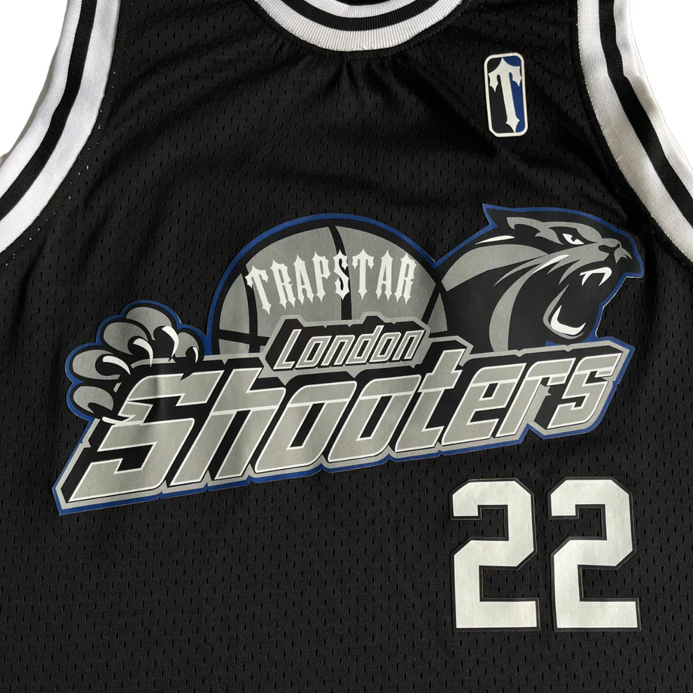 Trapstar Shooters Basketball Set - Black Ice - Image 2
