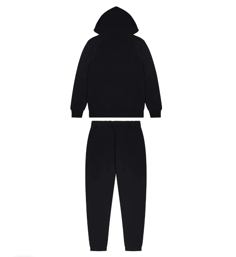 Trapstar Shooters Hooded Tracksuit - Black Lime - Image 2