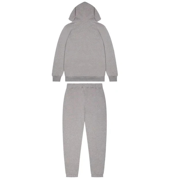 Trapstar Shooters Hooded Tracksuit - Grey / Sky Blue - Image 2